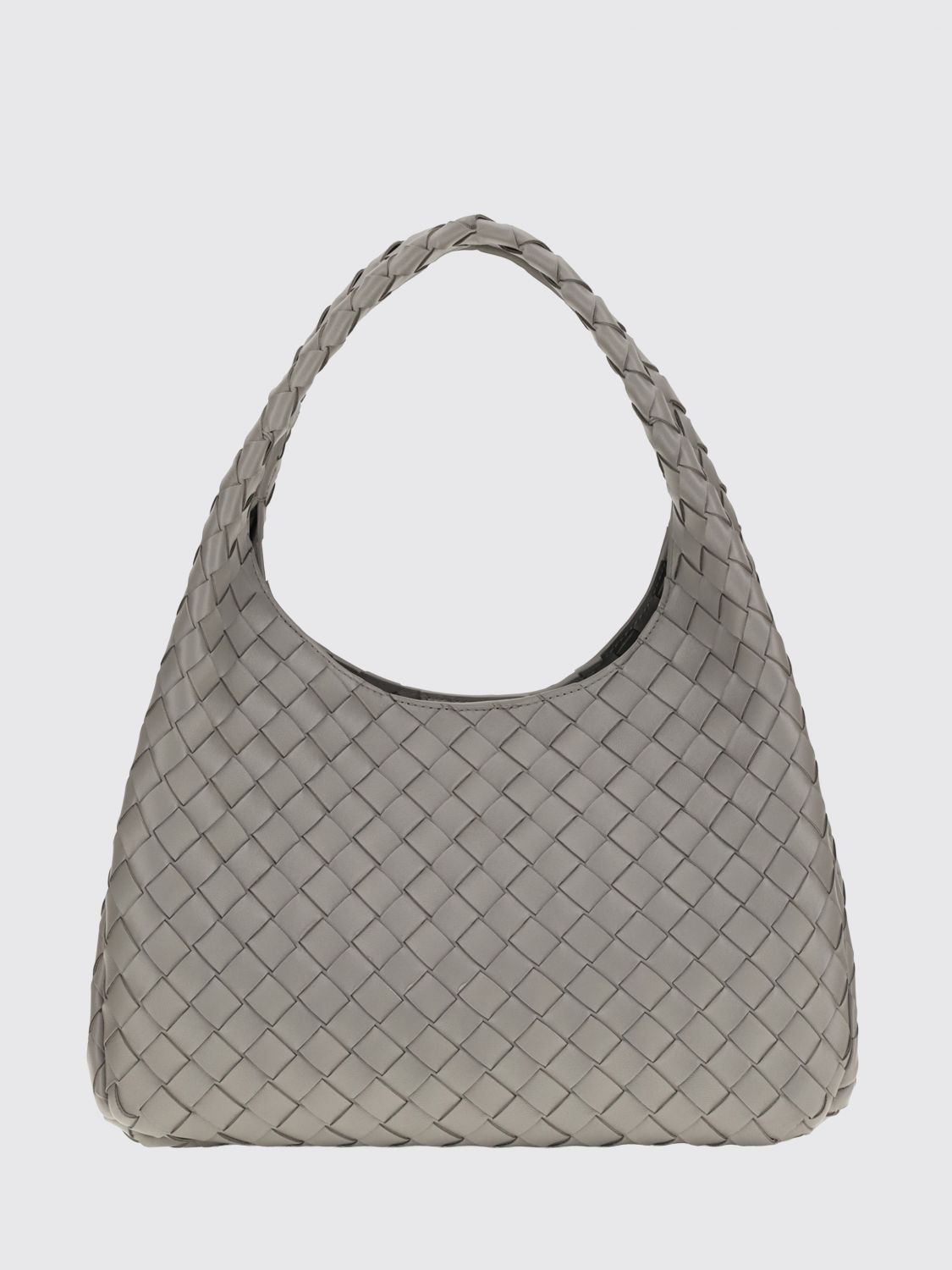 Bottega Veneta Women Medium Campana Intrecciato Leather Bottega Veneta Shoulder Bag BOTTEGA VENETA