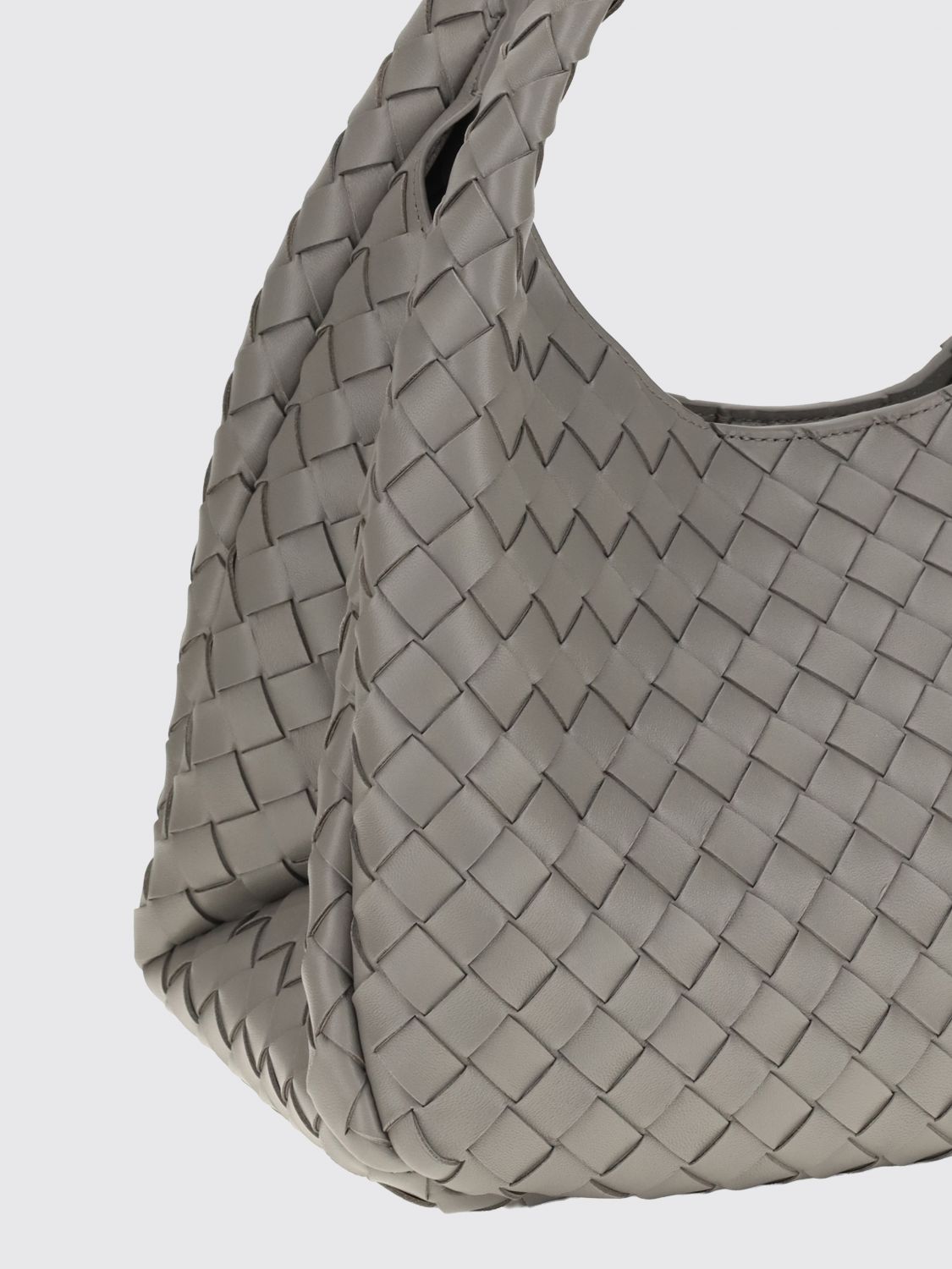 Bottega Veneta Women Medium Campana Intrecciato Leather Bottega Veneta Shoulder Bag BOTTEGA VENETA