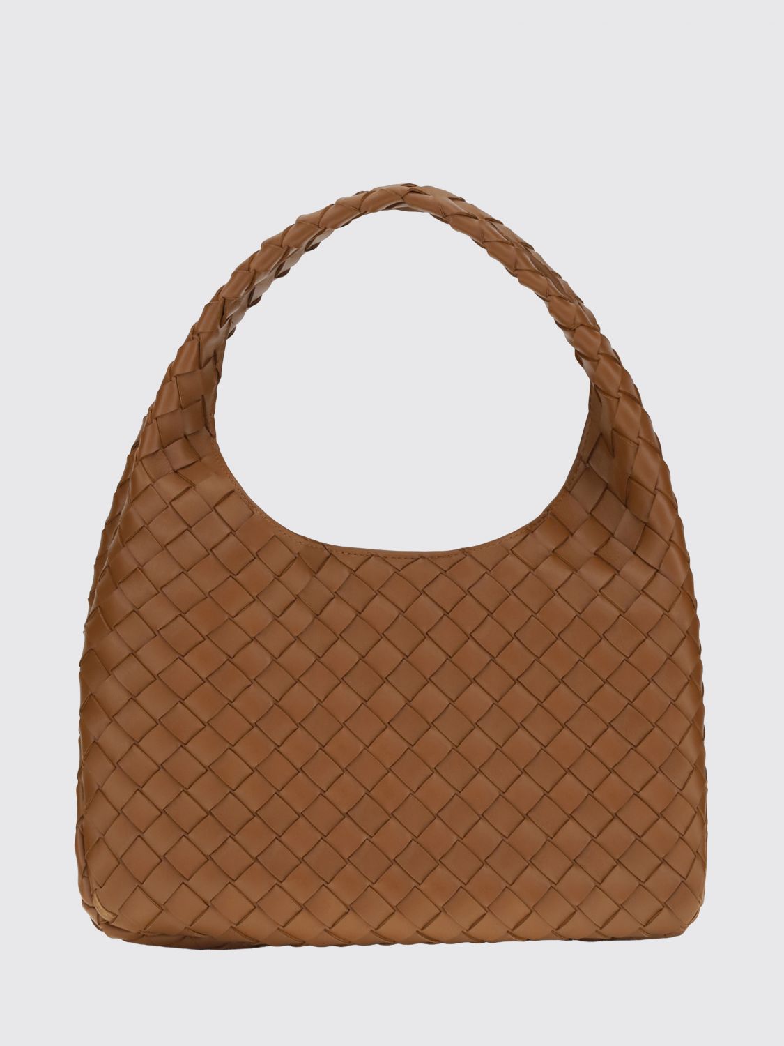 Bottega Veneta Women Medium Campana Intrecciato Leather Bottega Veneta Shoulder Bag BOTTEGA VENETA