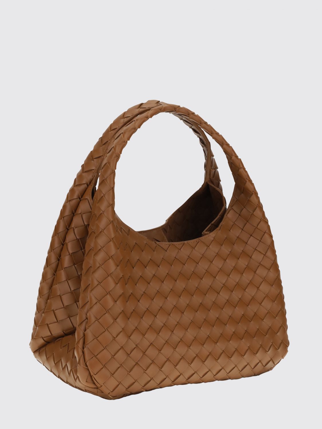 Bottega Veneta Women Medium Campana Intrecciato Leather Bottega Veneta Shoulder Bag BOTTEGA VENETA