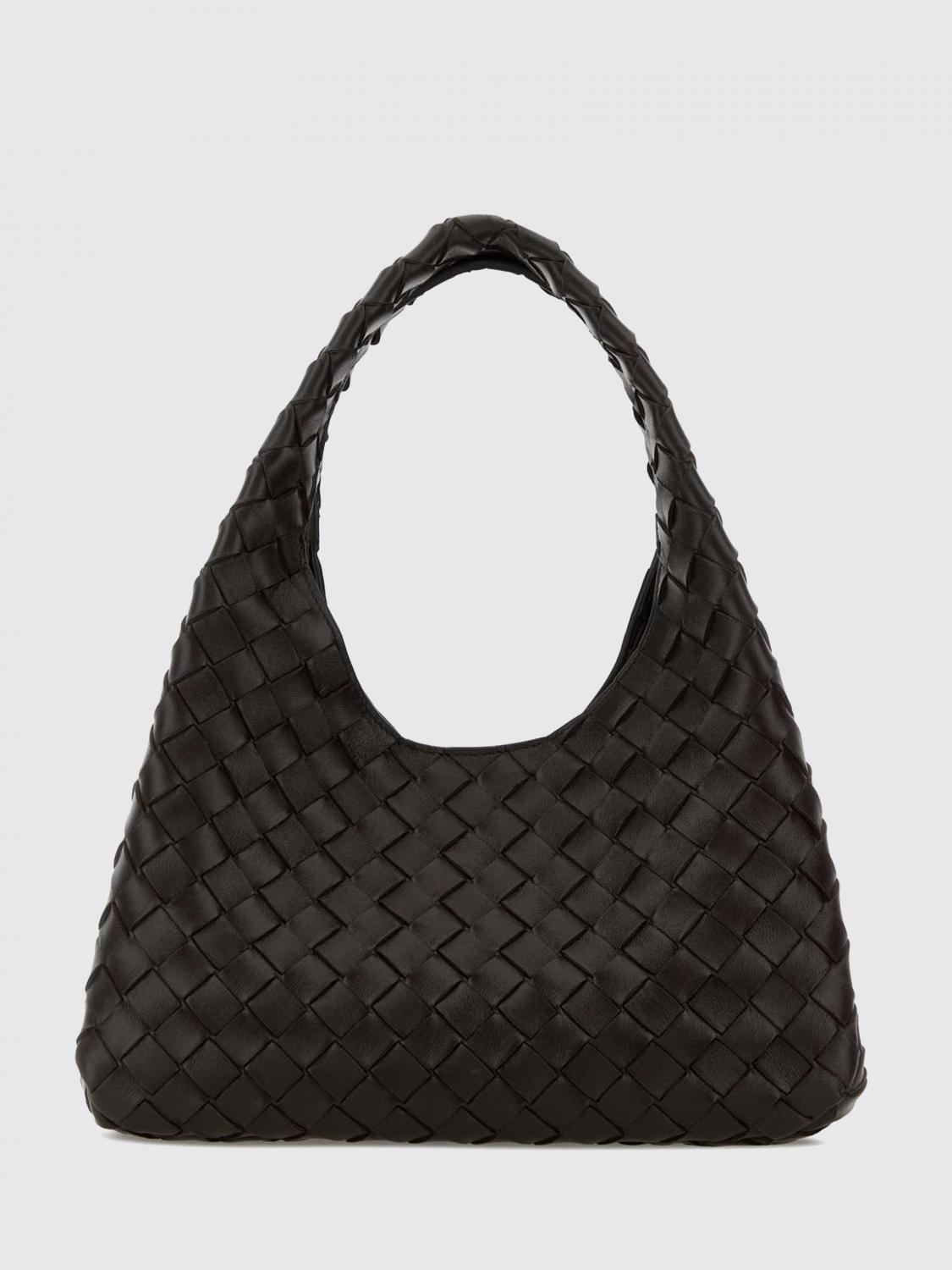 Bottega Veneta Women Small Campana Intrecciato Leather Bottega Veneta Shoulder Bag BOTTEGA VENETA
