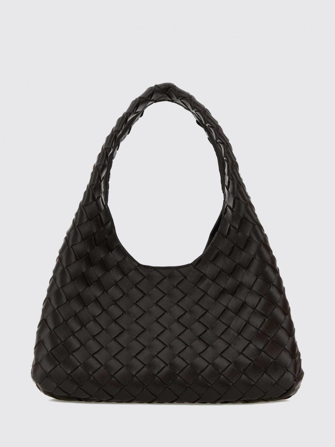 Bottega Veneta Women Small Campana Intrecciato Leather Bottega Veneta Shoulder Bag BOTTEGA VENETA