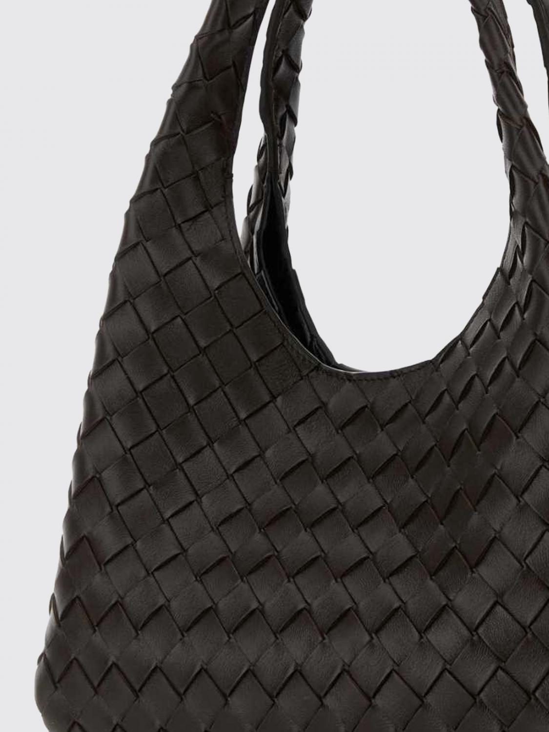 Bottega Veneta Women Small Campana Intrecciato Leather Bottega Veneta Shoulder Bag BOTTEGA VENETA