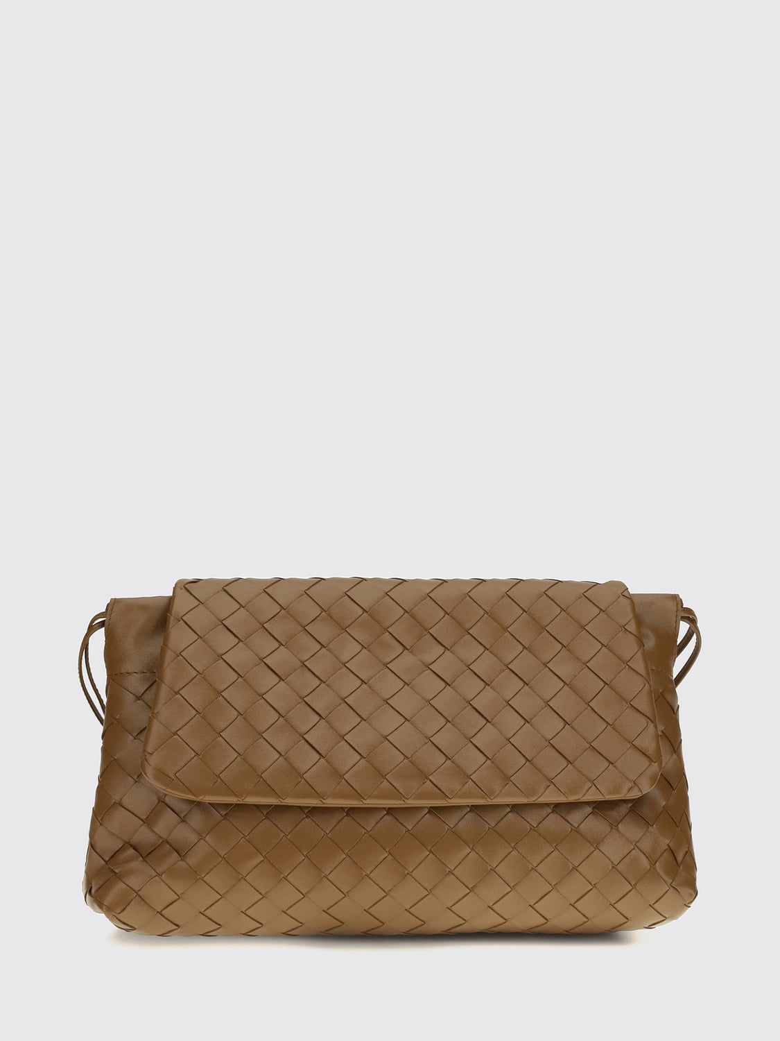 Bottega Veneta Women Small Intrecciato Calfskin Bottega Veneta Shoulder Bag With Knot Detail BOTTEGA VENETA