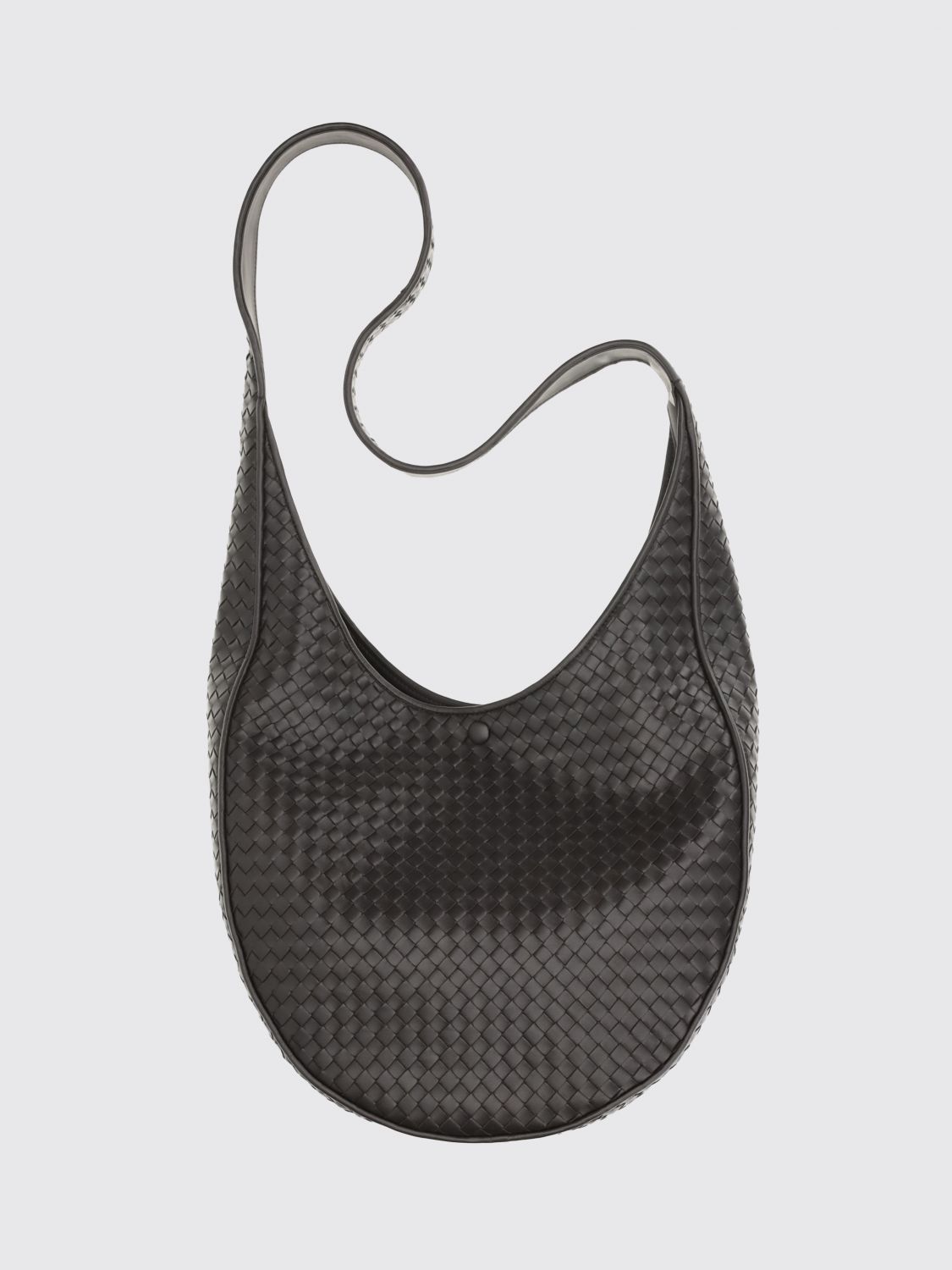 Bottega Veneta Women Bottega Veneta Ovetto Woven Leather Shoulder Bag BOTTEGA VENETA