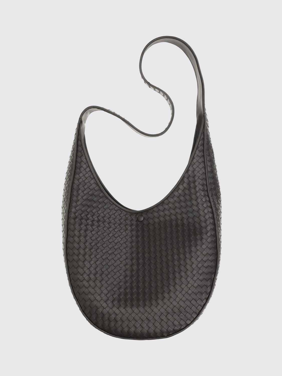 Bottega Veneta Women Bottega Veneta Ovetto Woven Leather Shoulder Bag BOTTEGA VENETA
