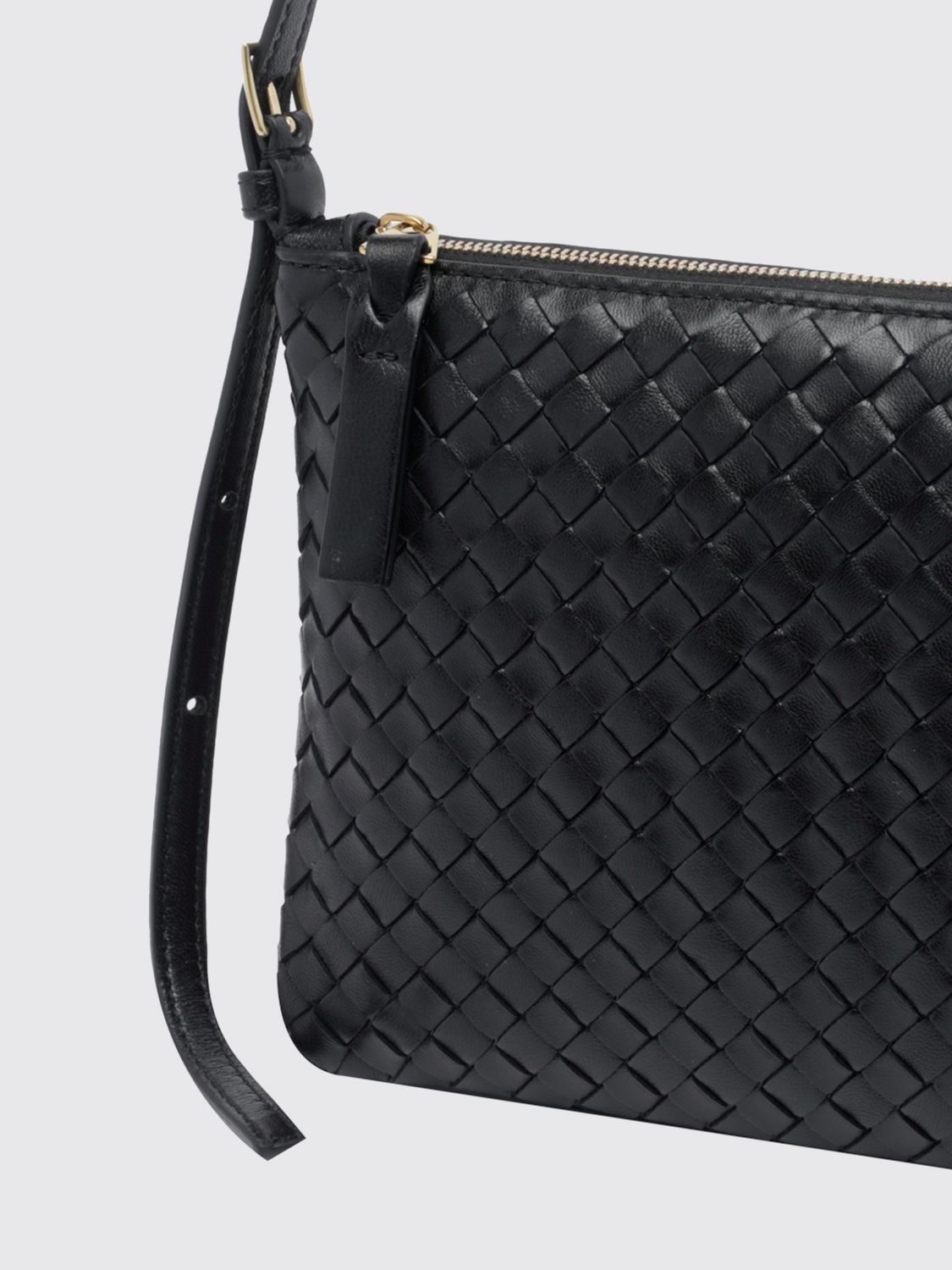 Bottega Veneta Women Bottega Veneta Small Woven Nappa Crossbody Bag BOTTEGA VENETA
