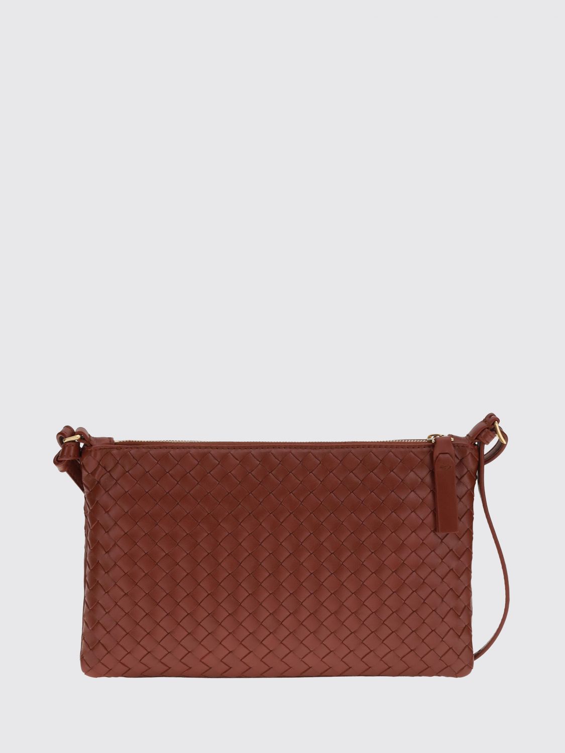 Bottega Veneta Women Bottega Veneta Small Woven Nappa Crossbody Bag BOTTEGA VENETA