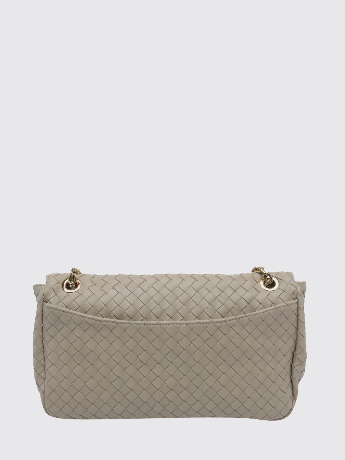 Bottega Veneta Women Madison Shoulder Bag Bottega Veneta In Intrecciato Leather With Chain Strap BOTTEGA VENETA