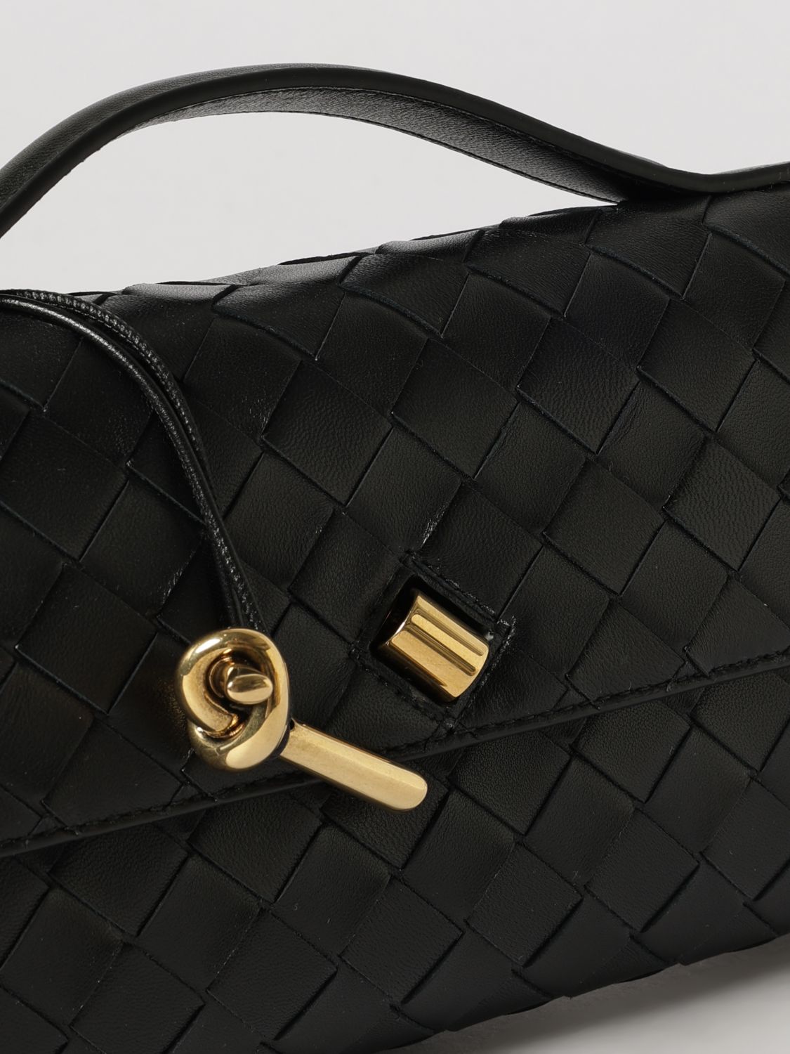 Bottega Veneta Women Medium Andiamo Intrecciato Lambskin Bottega Veneta Top Handle Bag BOTTEGA VENETA