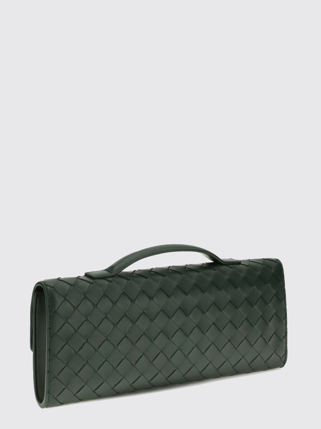 Bottega Veneta Women Medium Andiamo Intrecciato Lambskin Bottega Veneta Top Handle Bag BOTTEGA VENETA