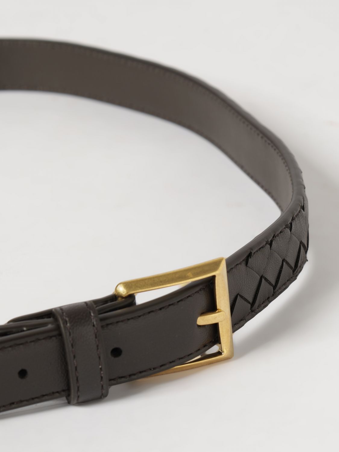 Bottega Veneta Belt Woman Coffee BOTTEGA VENETA