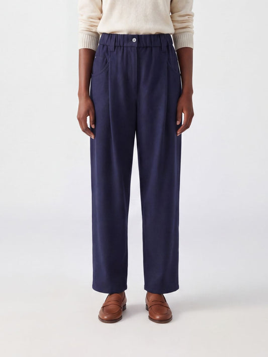 Brunello Cucinelli Women Stretch Wool Pants BRUNELLO CUCINELLI