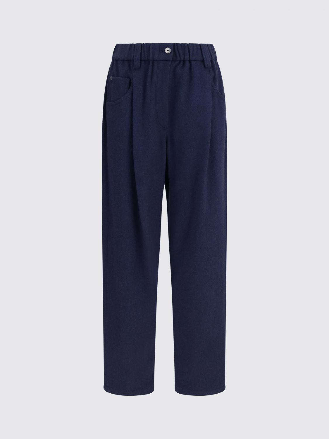 Brunello Cucinelli Women Stretch Wool Pants BRUNELLO CUCINELLI