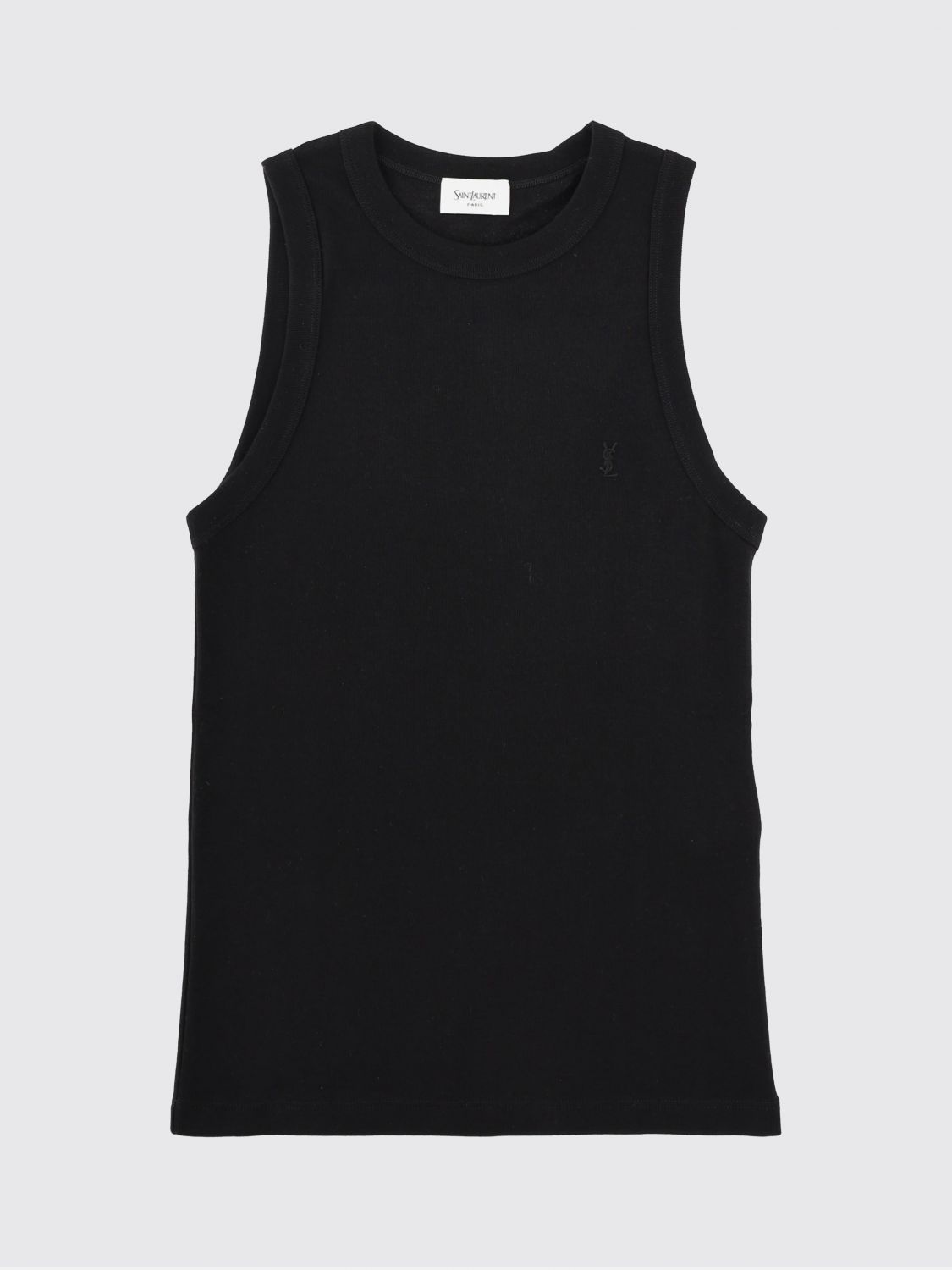 Saint Laurent T-Shirt Woman Black SAINT LAURENT