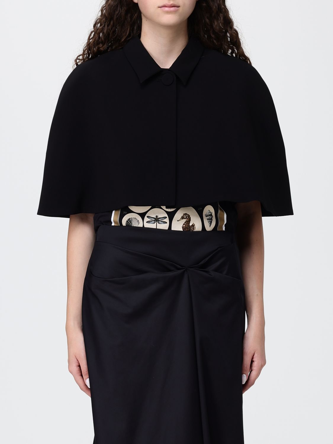 Max Mara Coat Woman Black MAX MARA