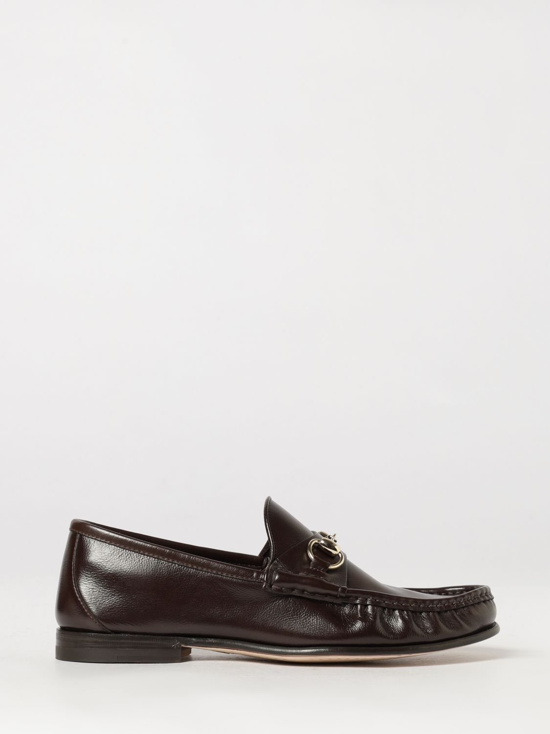 Gucci Lugano Smooth Leather Loafers With Horsebit Detail GUCCI