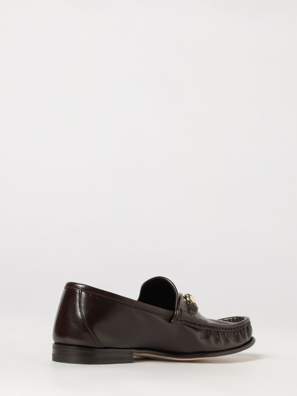 Gucci Lugano Smooth Leather Loafers With Horsebit Detail GUCCI
