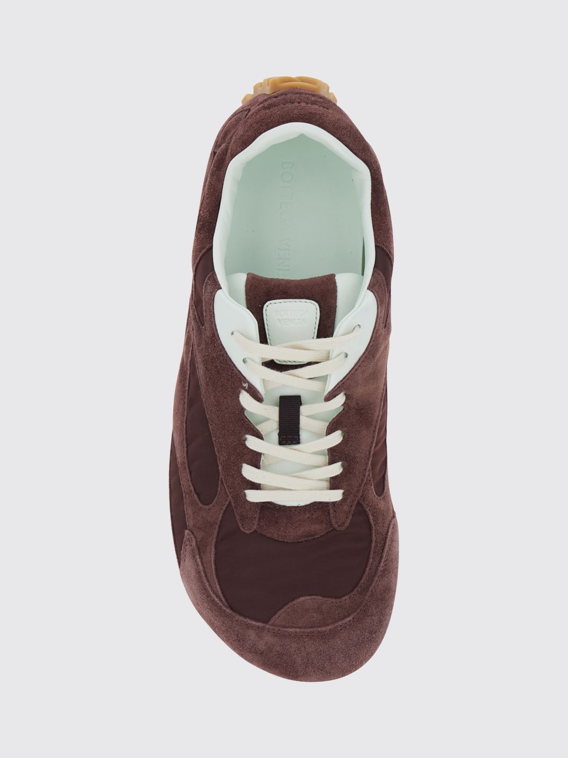 Bottega Veneta Men Orbit Flash Suede Calfskin Trainers Bottega Veneta BOTTEGA VENETA