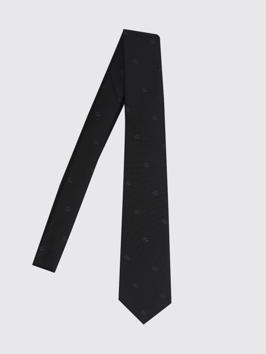 Gucci Men Gucci Gg Monogram Silk Tie GUCCI