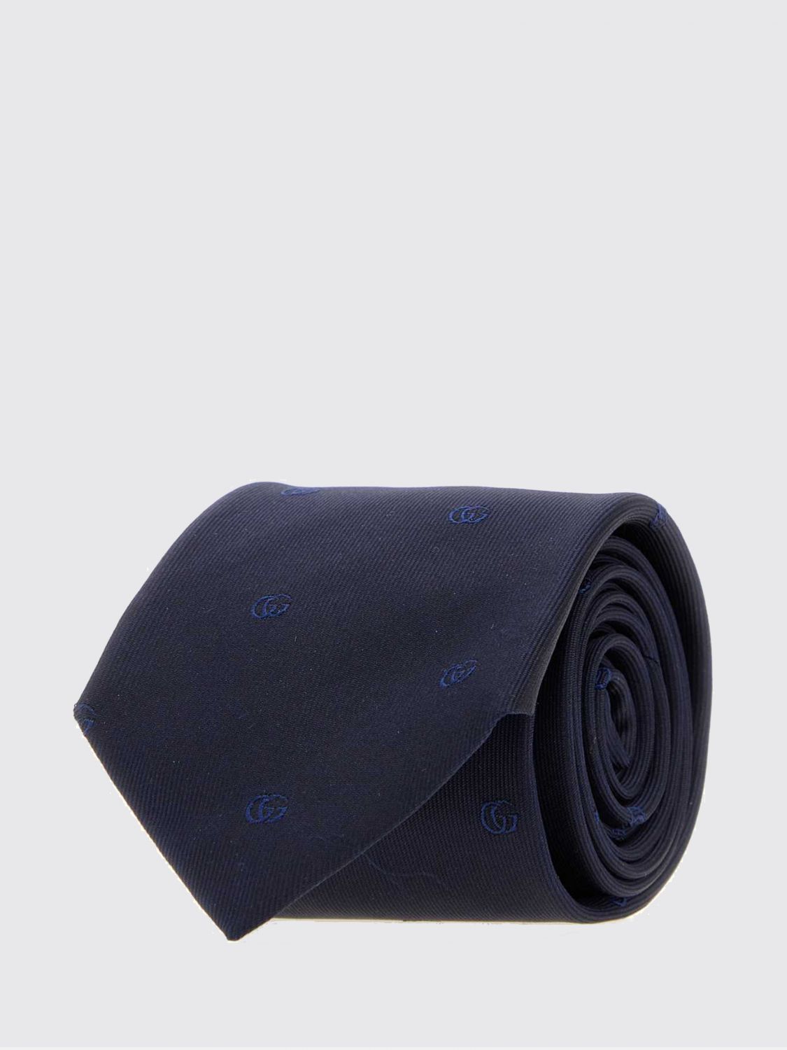 Gucci Men Gucci Gg Monogram Silk Tie GUCCI