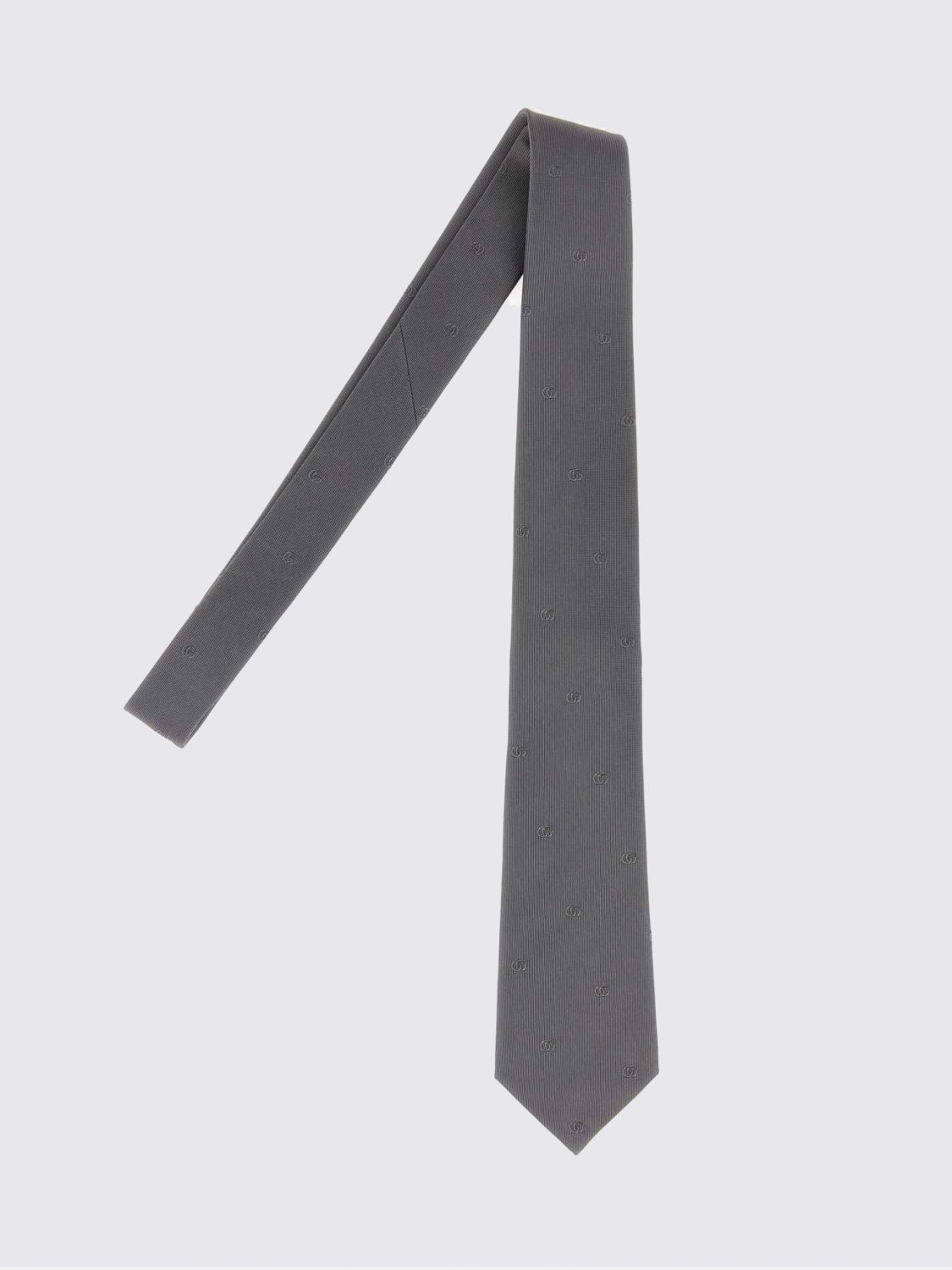 Gucci Men Gucci Gg Monogram Silk Tie GUCCI
