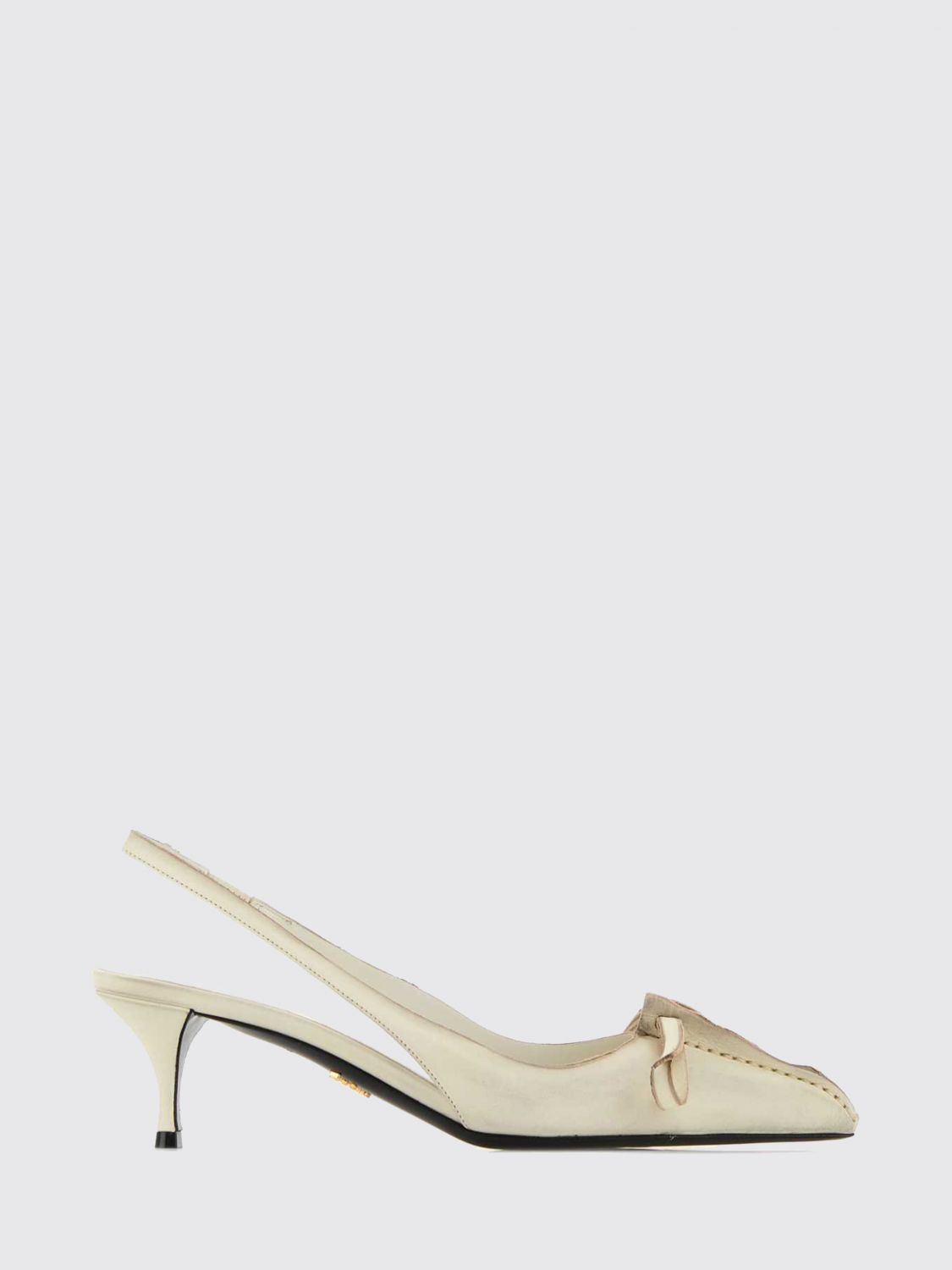 Prada High Heel Shoes Woman White PRADA