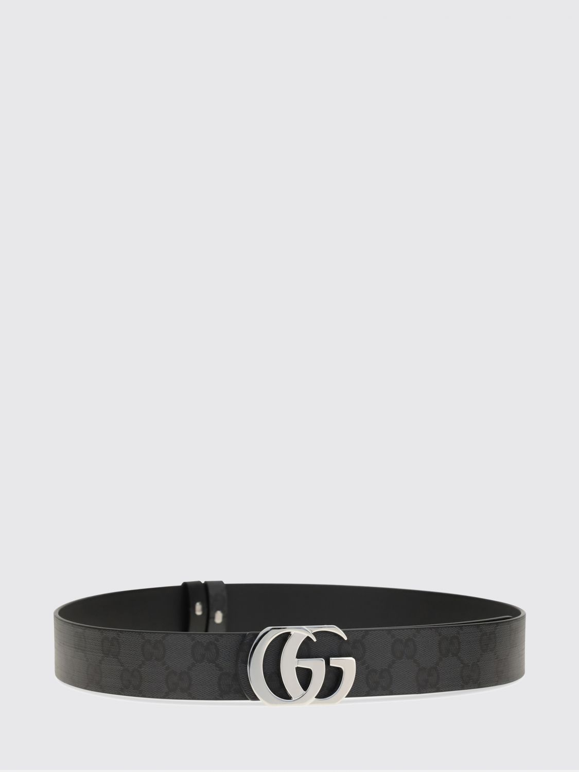 Gucci Men Gucci Gg Marmont Reversible Monogram Cotton Canvas Belt GUCCI