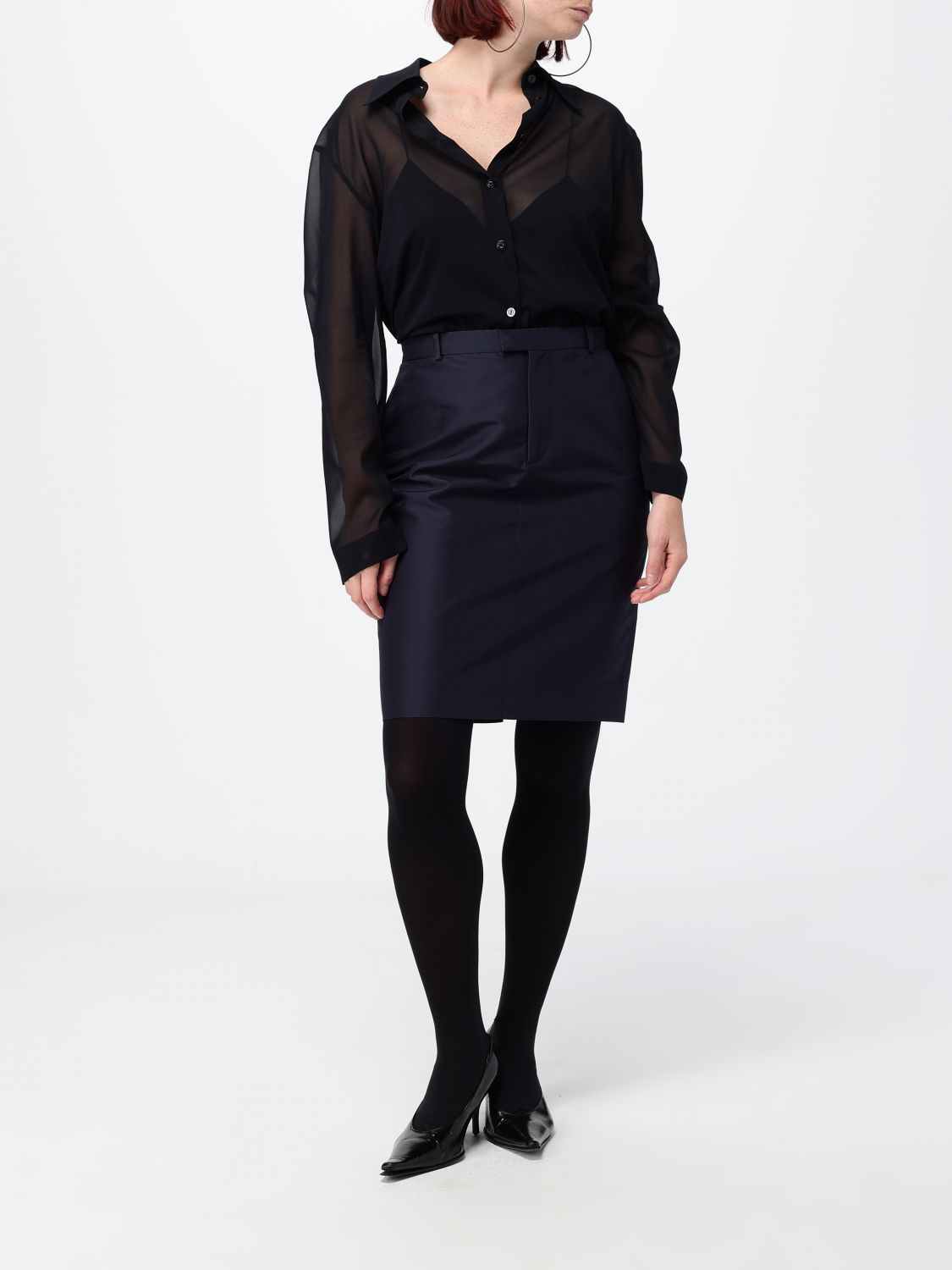 Gucci Skirt Woman Ink GUCCI