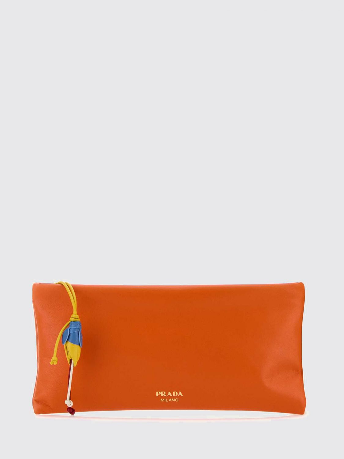 Prada Wallet Woman Orange PRADA