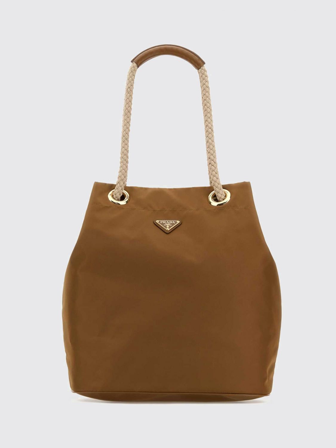 Prada Tote Bag Woman Brown PRADA