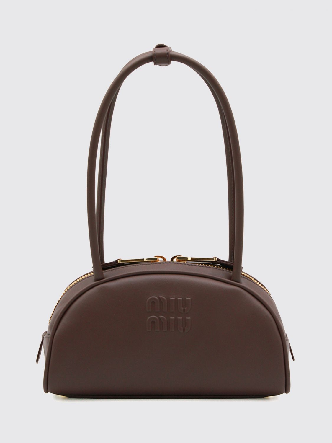 Miu Miu Shoulder Bag Woman Dark MIU MIU