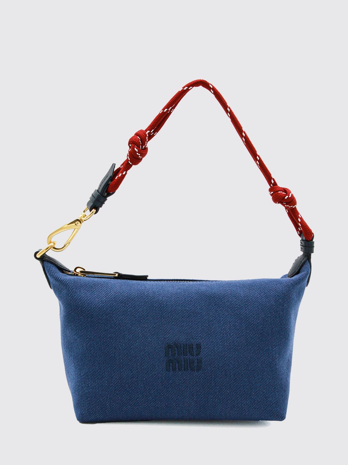 Miu Miu Shoulder Bag Woman Indigo MIU MIU