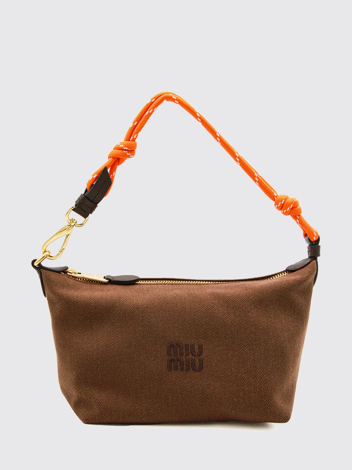 Miu Miu Shoulder Bag Woman Cocoa MIU MIU