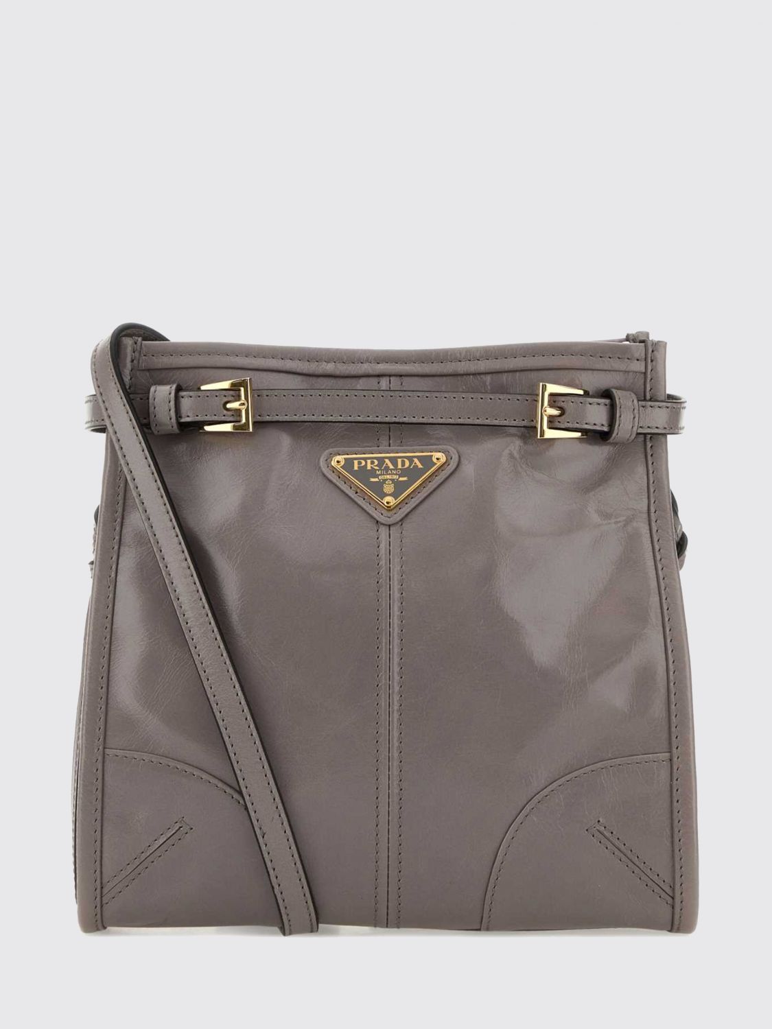 Prada Tote Bag Woman Grey PRADA