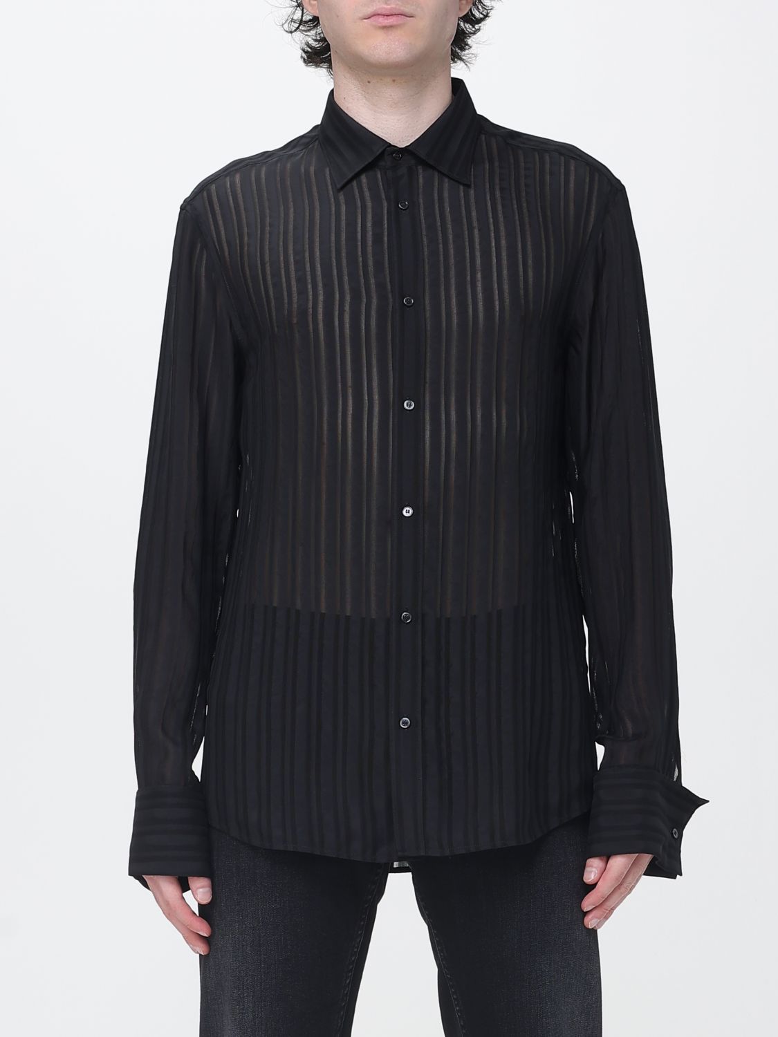Gucci Shirt Men Black GUCCI