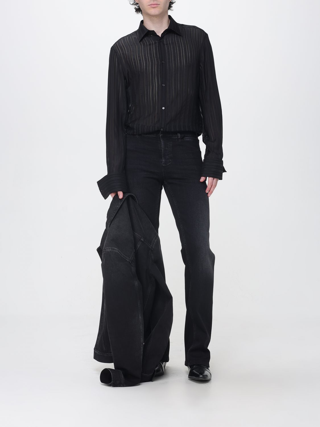 Gucci Shirt Men Black GUCCI