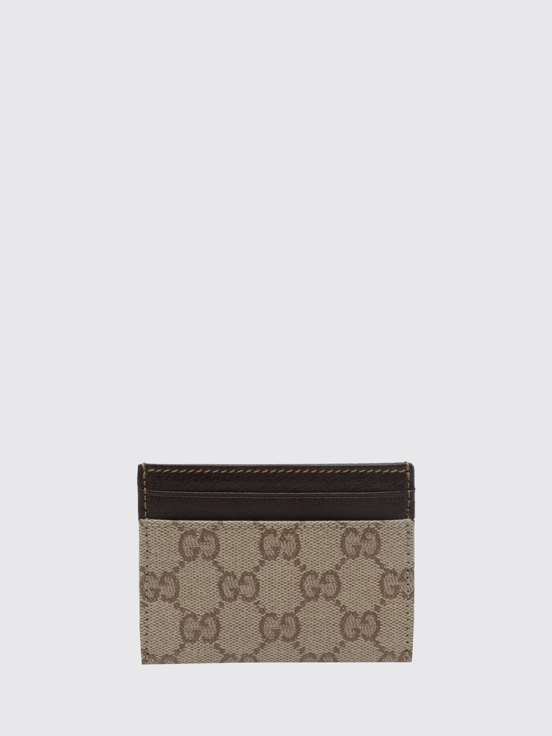 Gucci Men Gucci Essence Gg Monogram Jacquard Fabric Flat Card Holder GUCCI