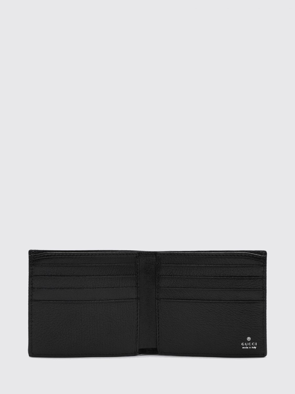 Gucci Wallet Men Black GUCCI