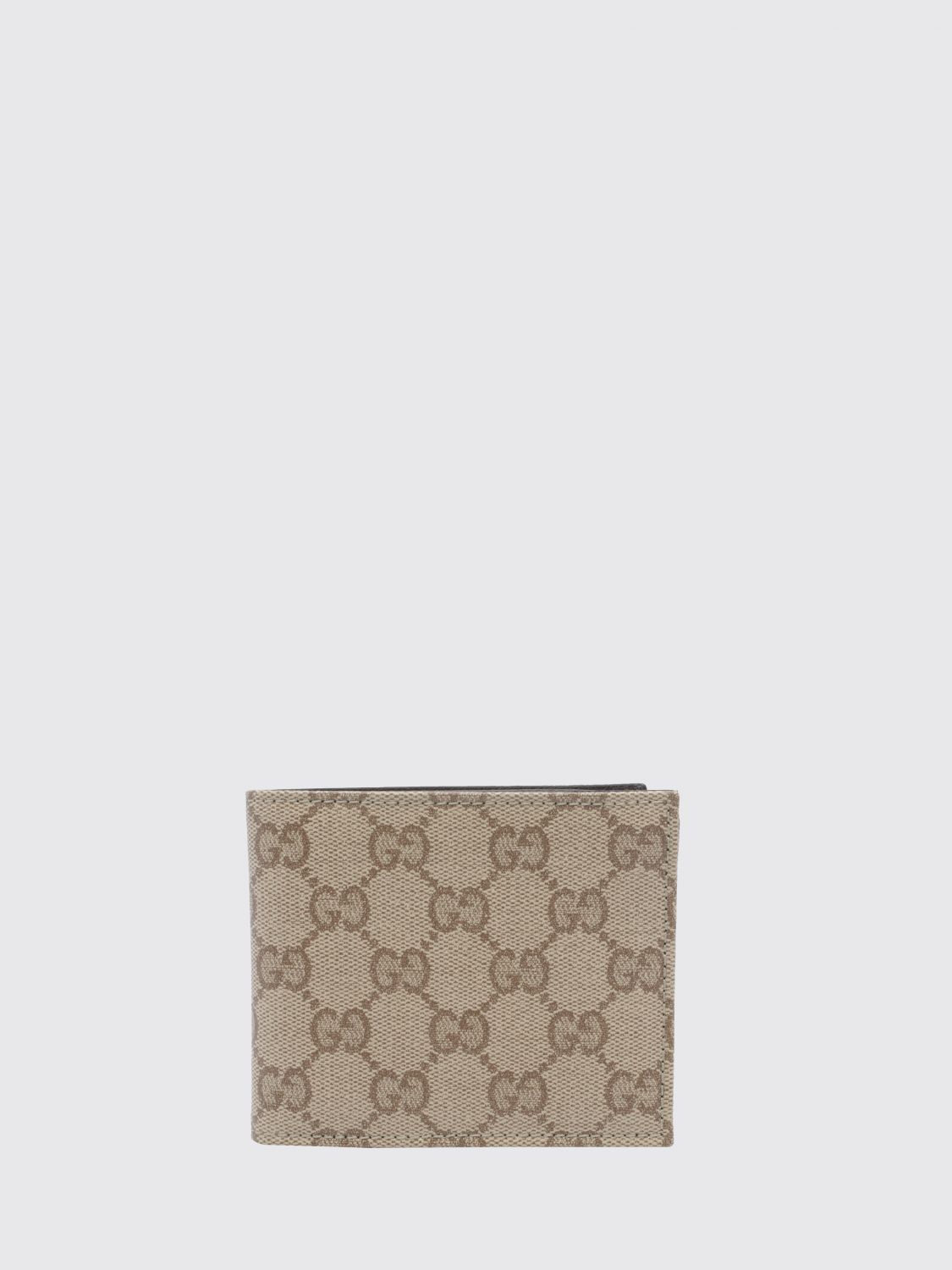 Gucci Men Gucci Gg Monogram Jacquard Fabric Bifold Wallet GUCCI