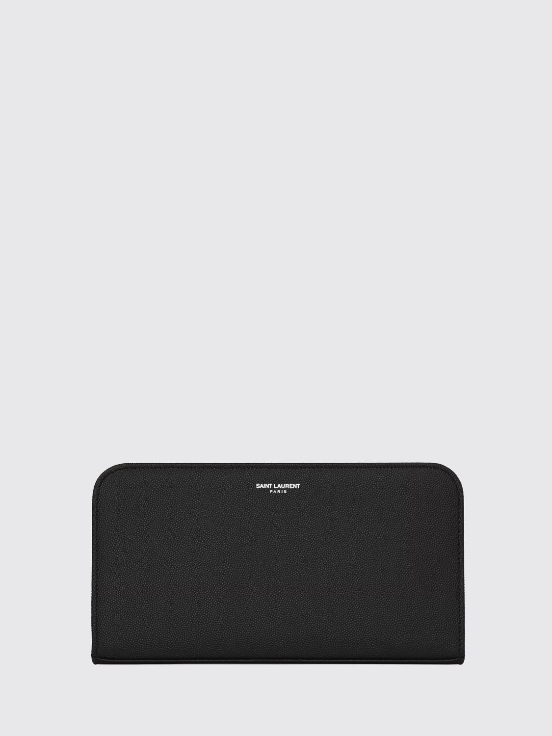 Saint Laurent Wallet Men Black SAINT LAURENT