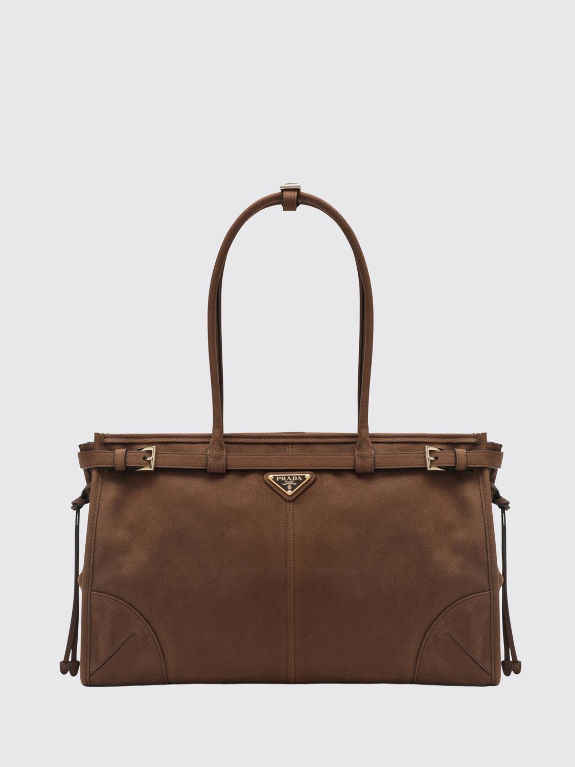 Prada Shoulder Bag Woman Brown PRADA