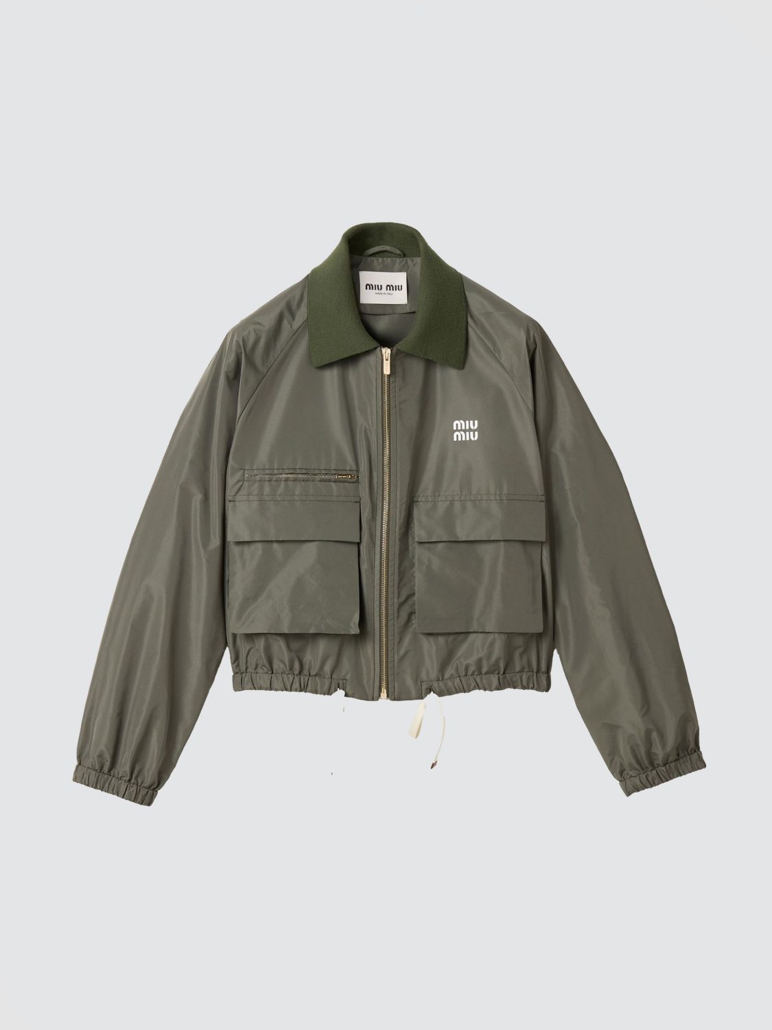 Miu Miu Jacket Woman Green MIU MIU