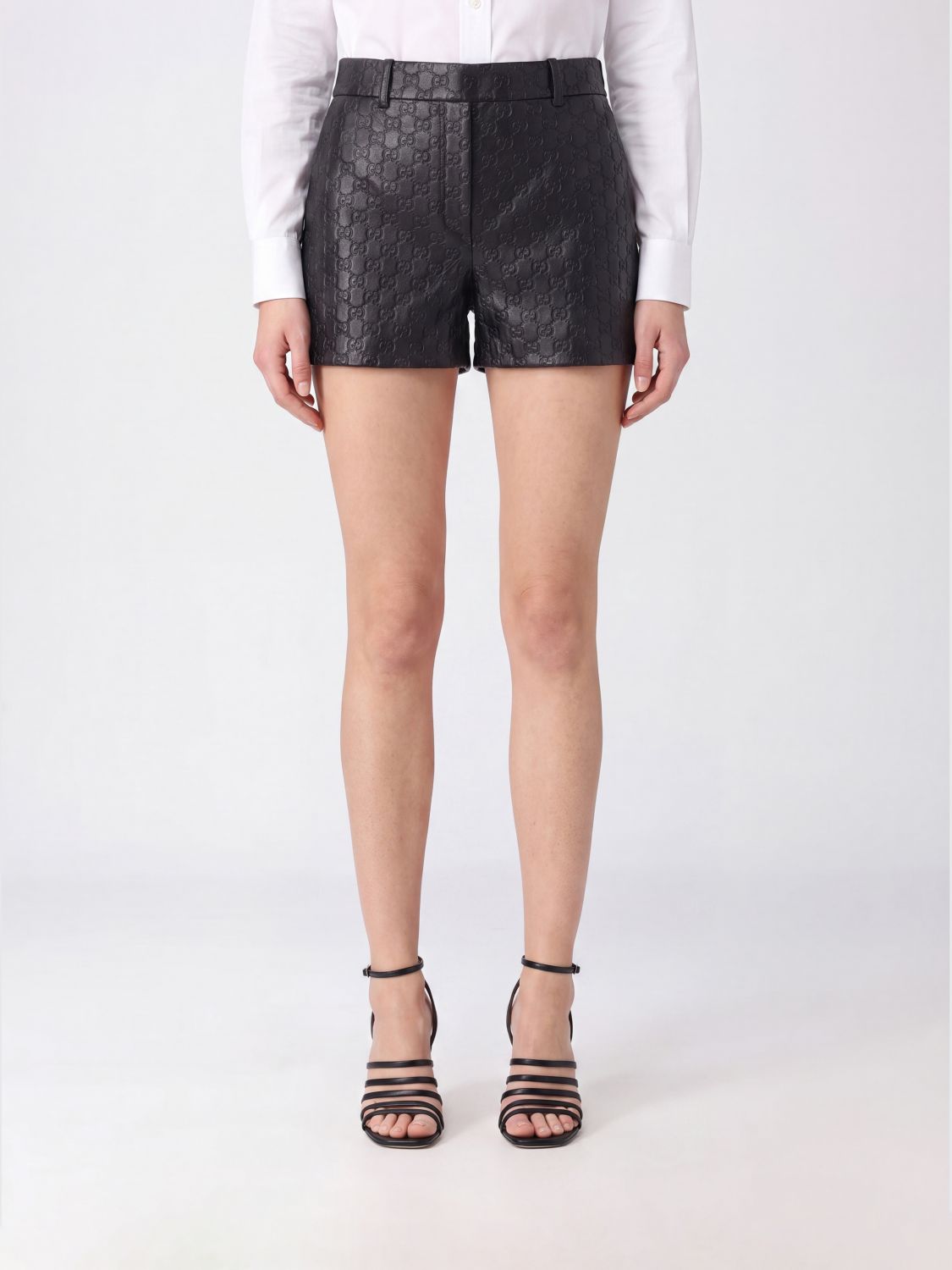 Gucci Shorts Woman Blue GUCCI