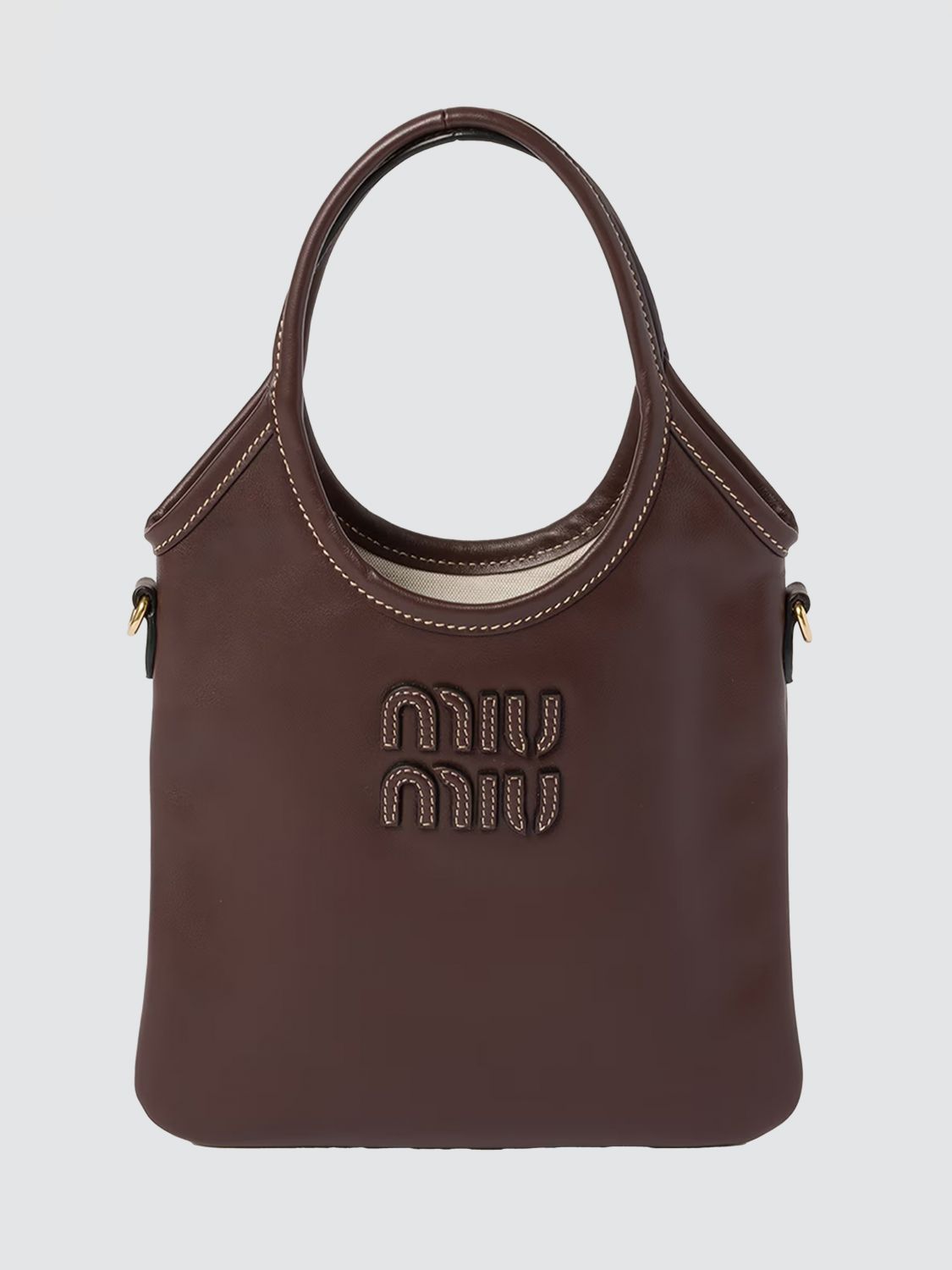 Miu Miu Handbag Woman Brown MIU MIU