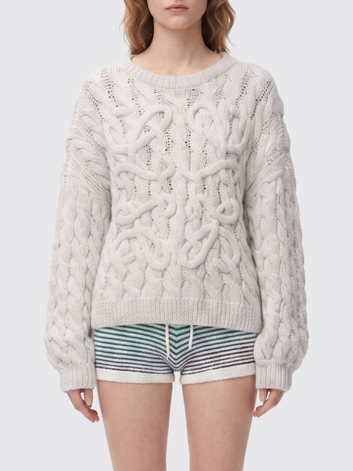 Loewe Sweater Woman Beige LOEWE