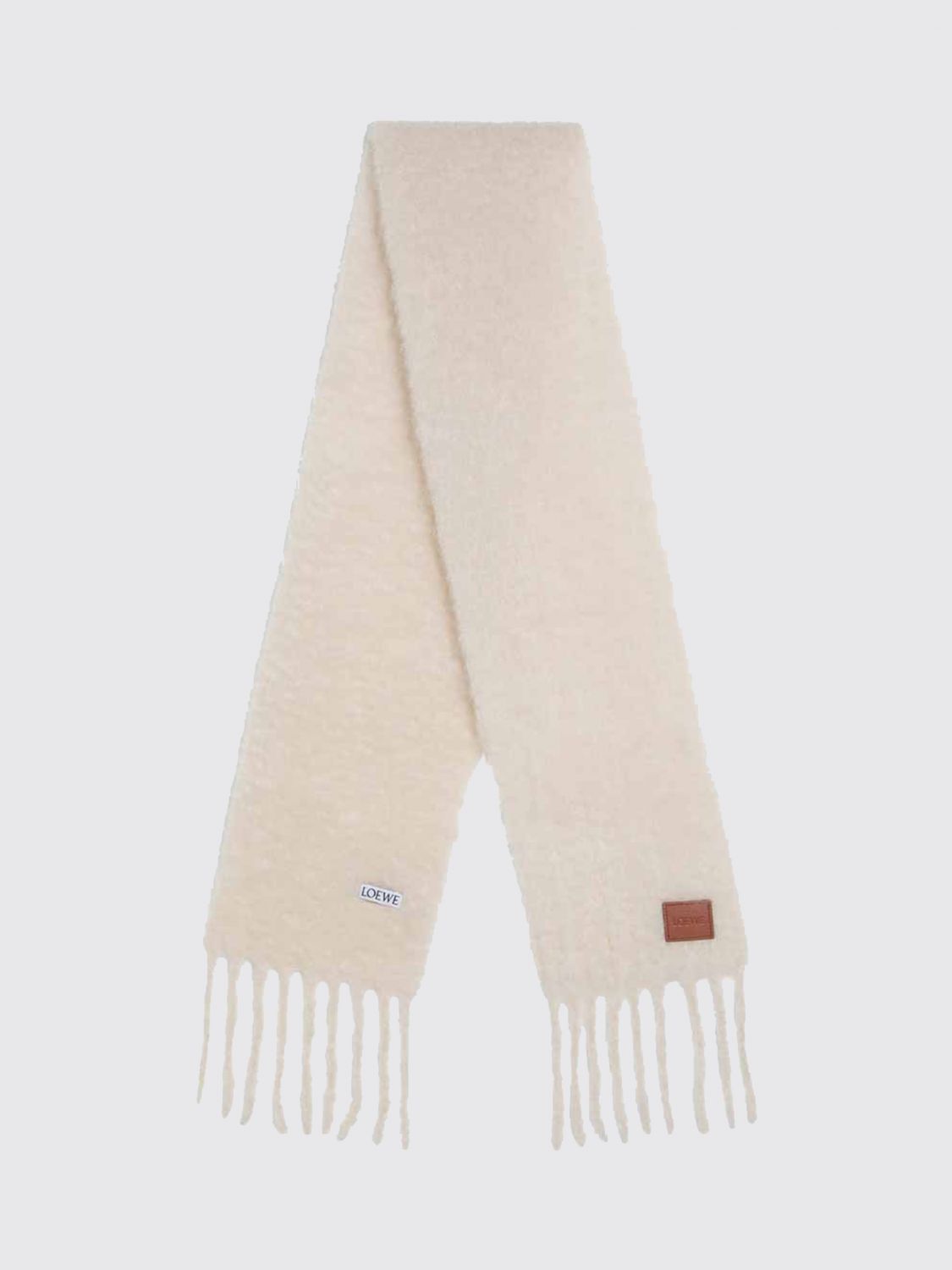 Loewe Scarf Woman White LOEWE