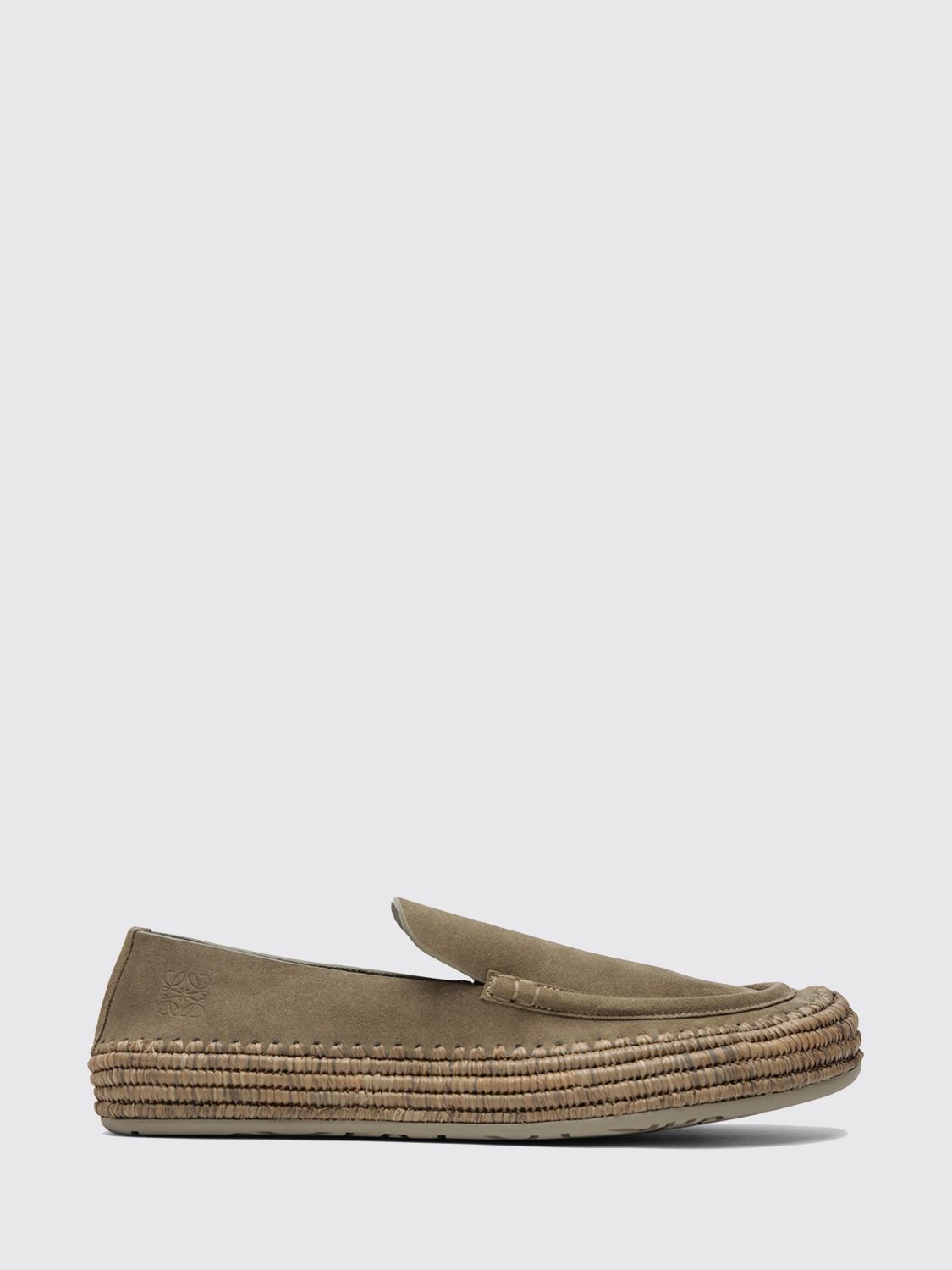 Loewe Loafers Men Grey LOEWE