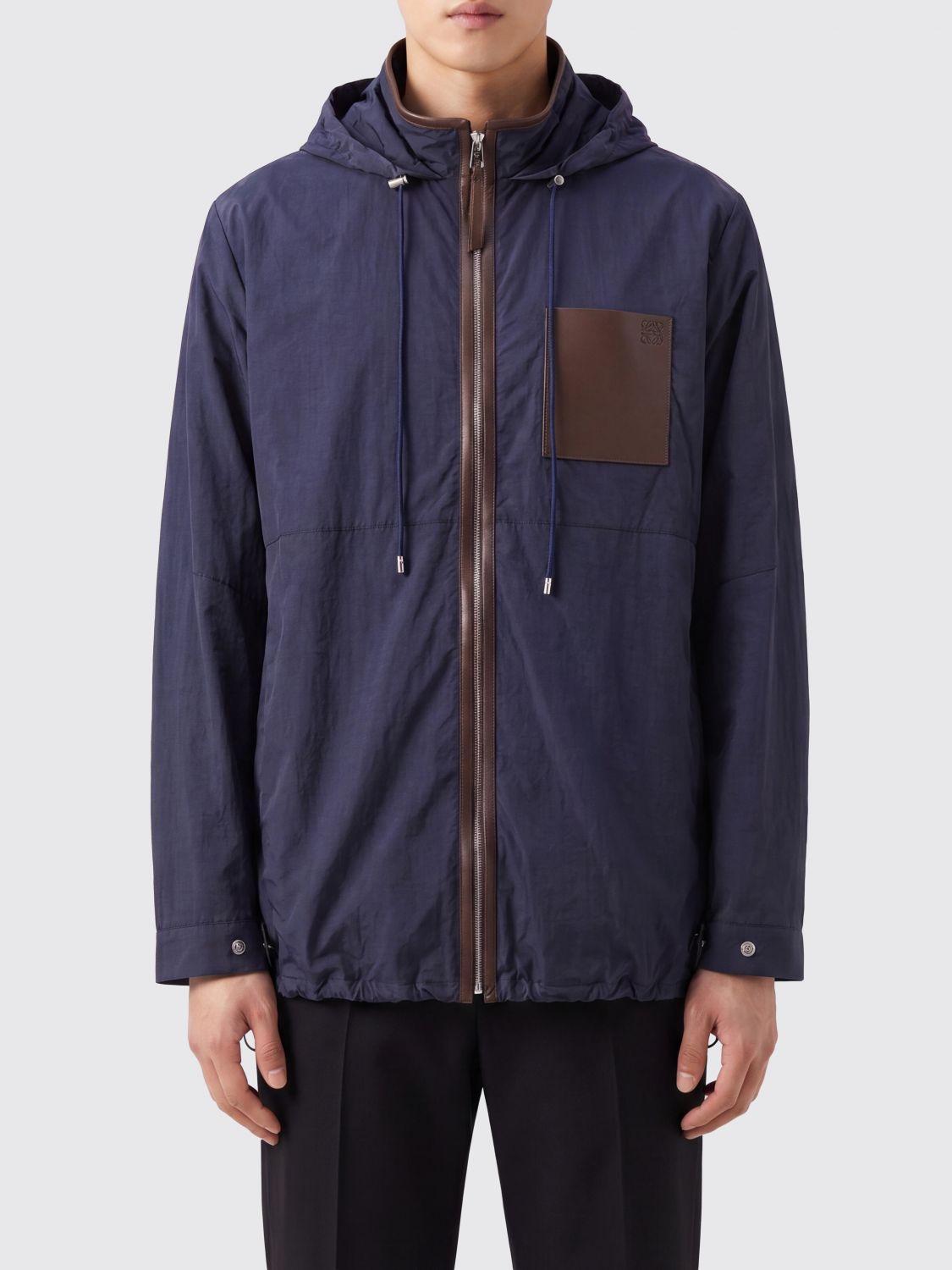 Loewe Coat Men Navy LOEWE