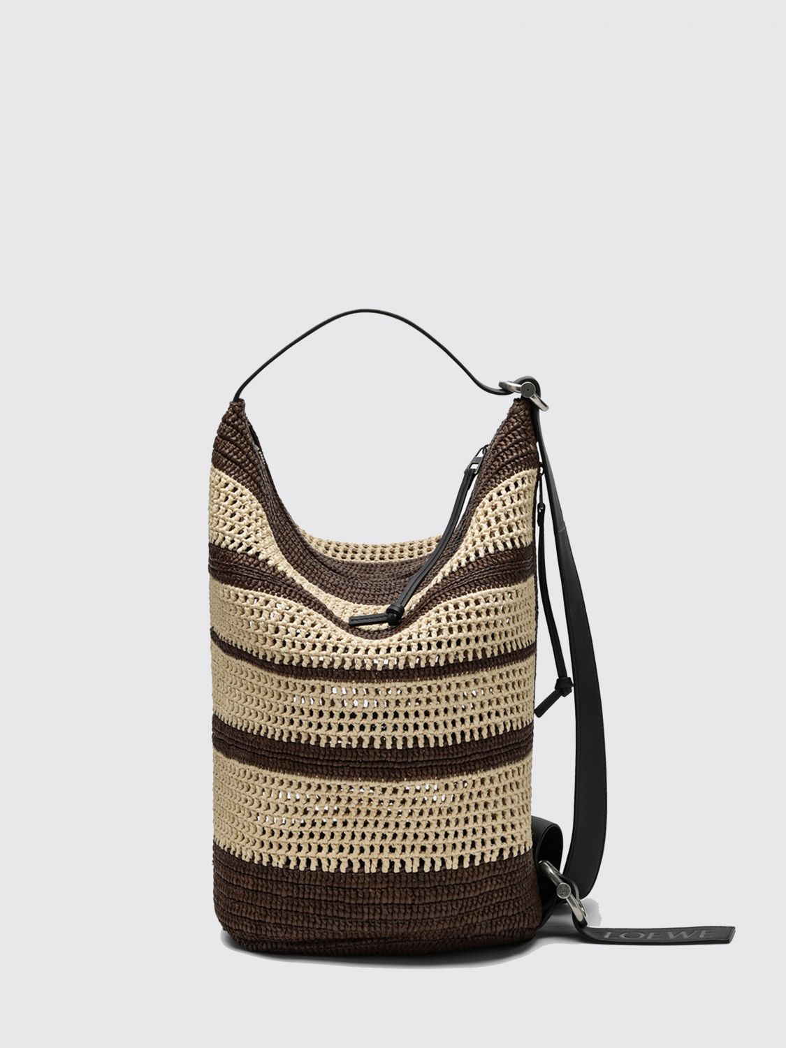 Loewe Shoulder Bag Men Brown LOEWE